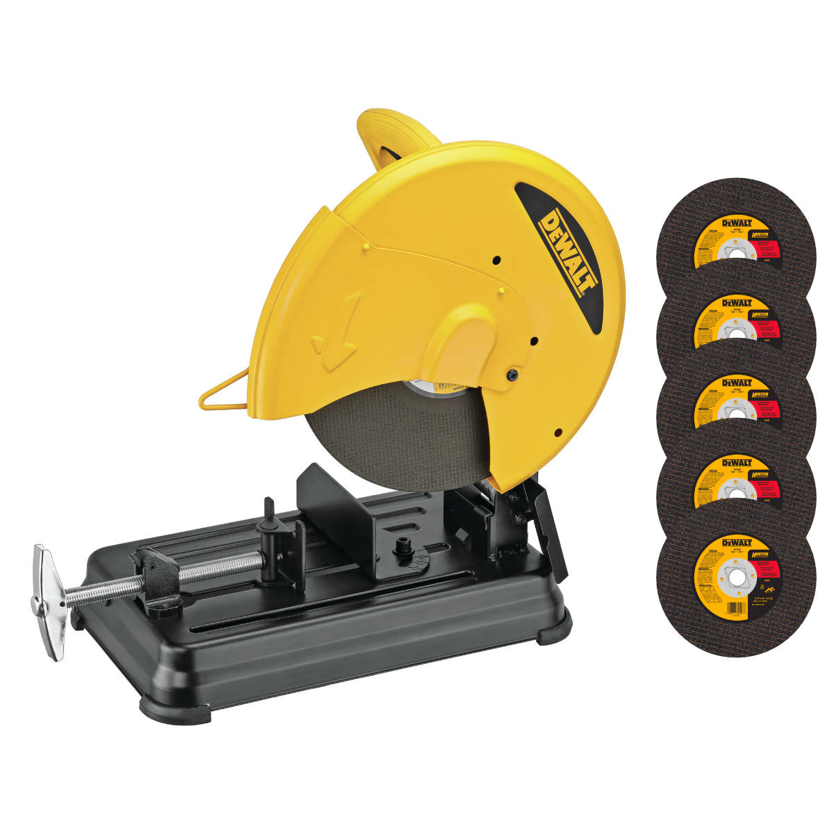 DEWALT Cut-Off Saw 355mm 2300W with 5 Discs | D28730V
