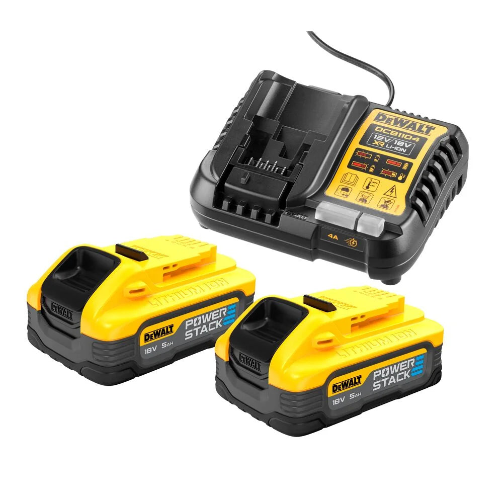 DEWALT POWERSTACK™ Battery Kit 18V 5Ah | DCB1104H2-QW
