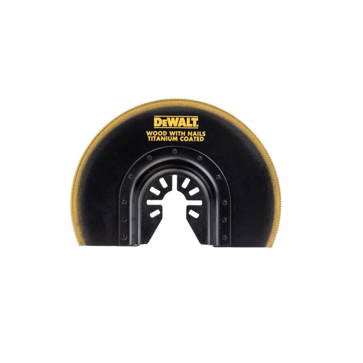 DEWALT Titanium Semi-Circle Flush Saw Blade for Multi-Tool 100mm | DT20711
