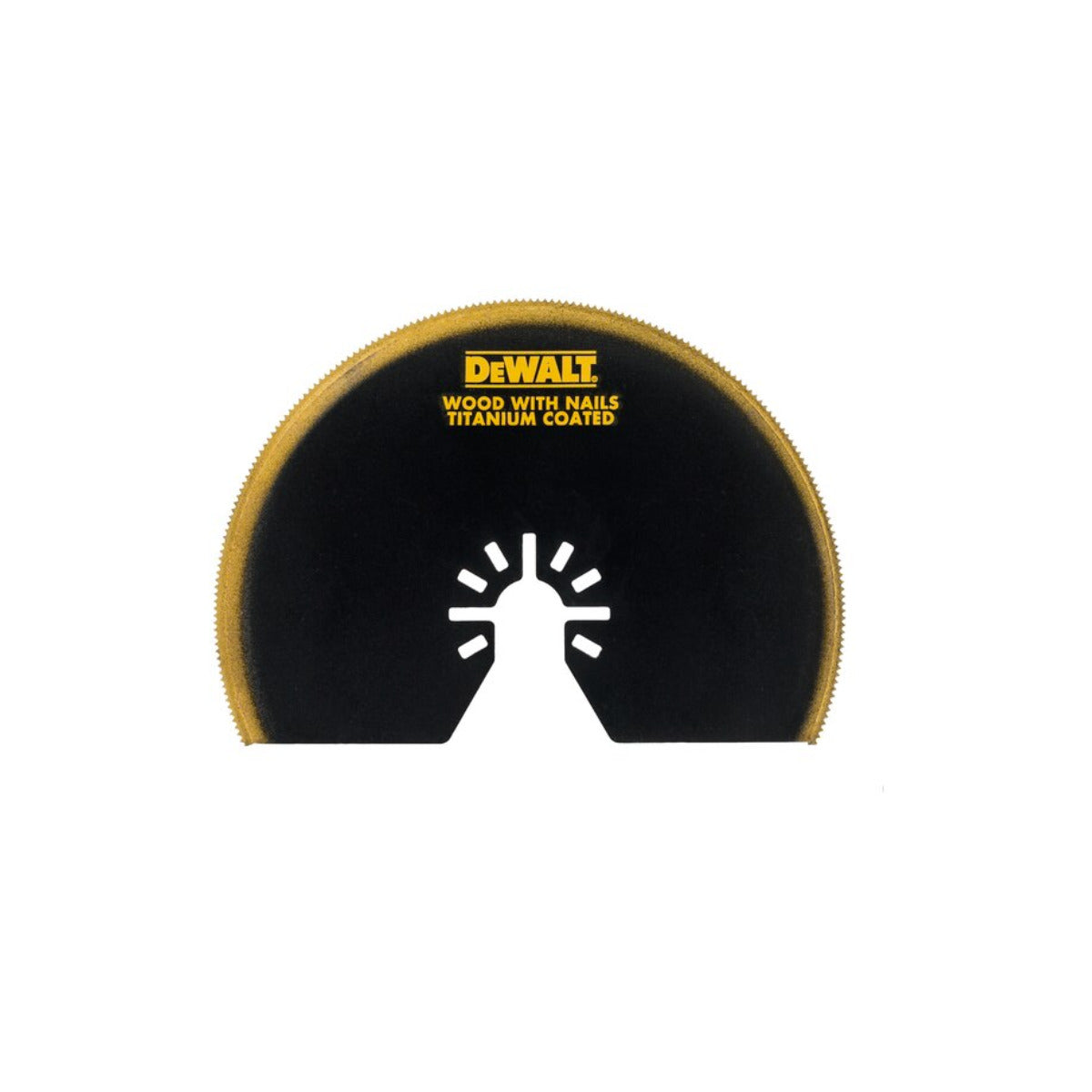DEWALT Titanium Semi-Circle Saw Blade for Multi-Tool 100mm | DT20709