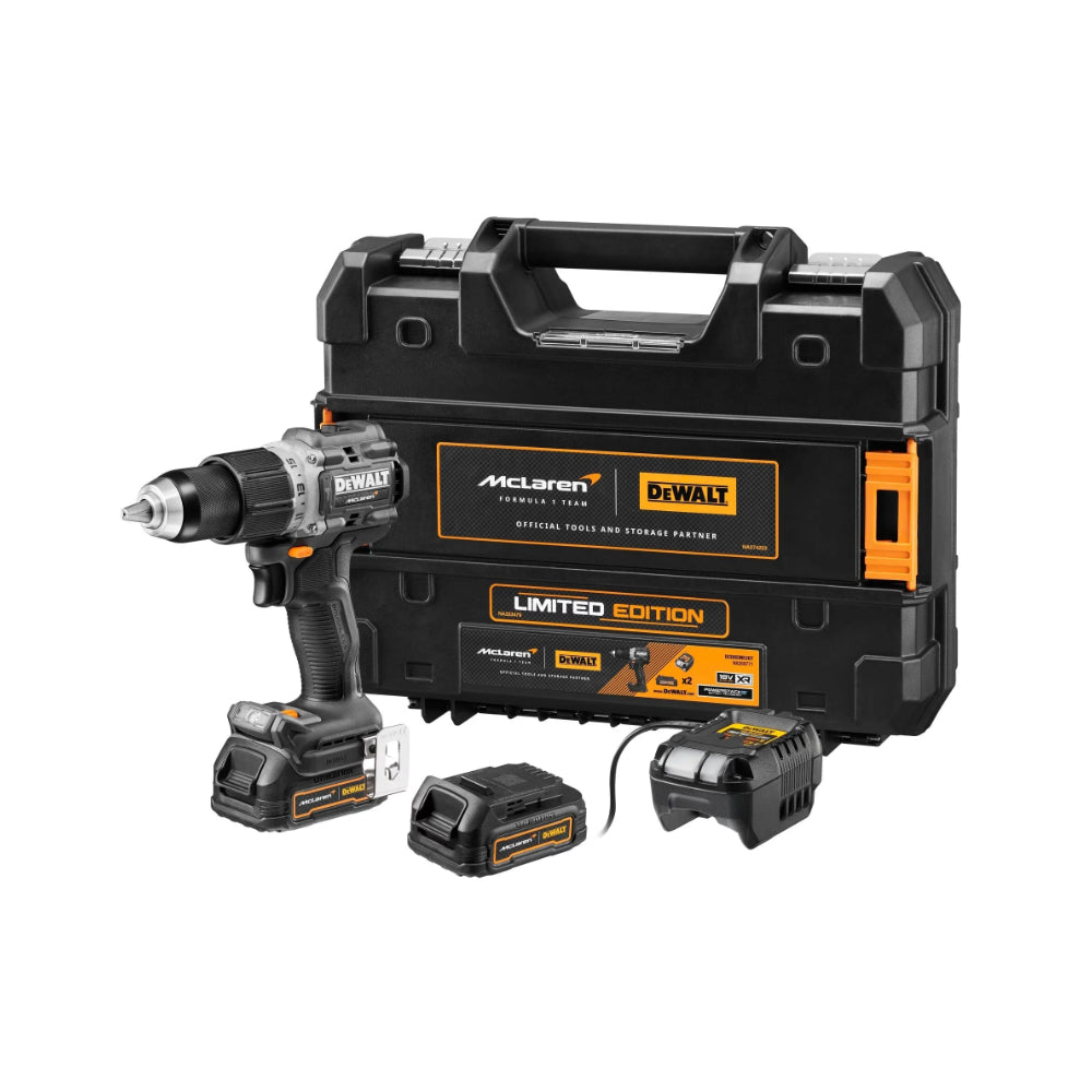 DEWALT x McLaren F1 Team 18V XR Brushless Hammer Drill Driver