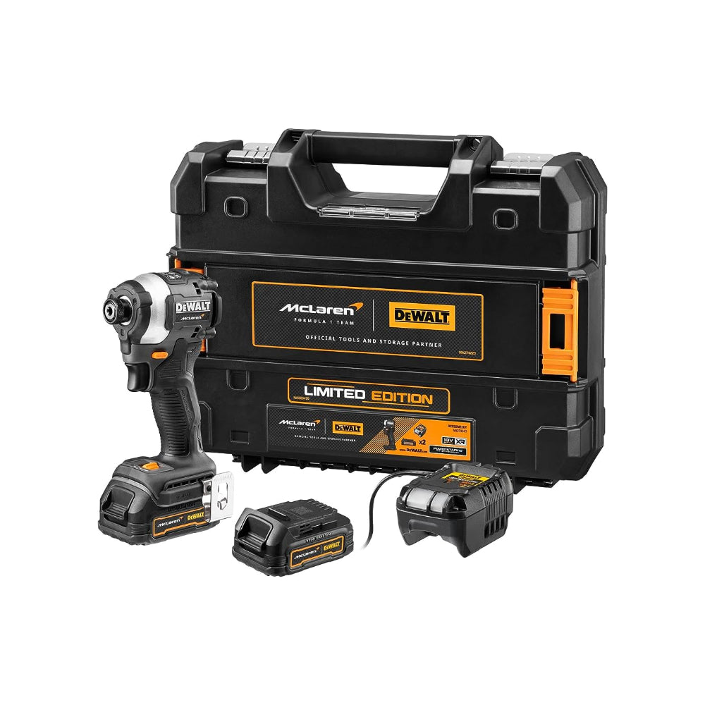 DEWALT x McLaren F1 Team 18V XR Brushless Impact Driver