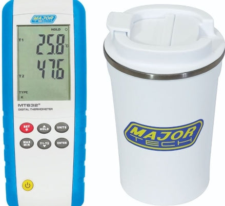 Dual Input Digital Thermometer