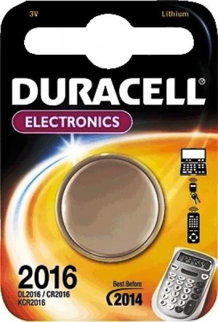 DURACELL BATT COIN DL2016 2X10 PER BOX