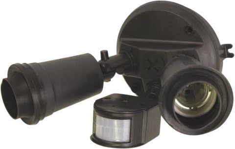 ELEC MTS FLOODLIGHT TWIN W/SENSOR PAR38