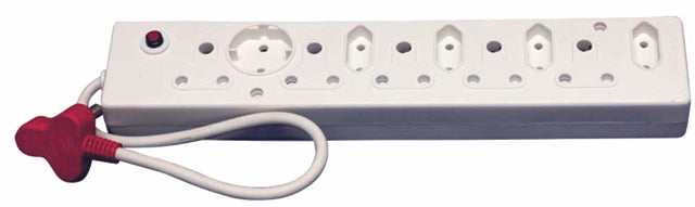 ELEC MTS MULTIPLUG 5X16 4X5 1XSCH+OL SUR