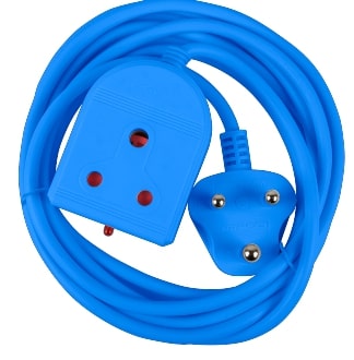 EXTENSION LEAD 10A 3M BLUE E/MATE