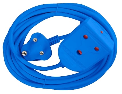 EXTENSION LEAD 10A 5M BLUE E/MATE