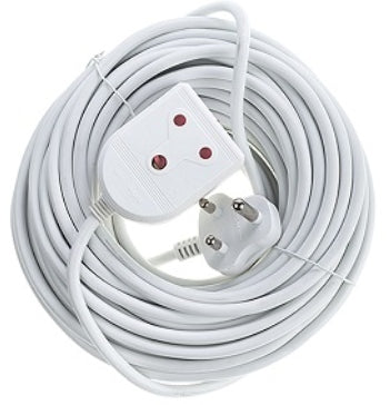 EXTENSION LEAD 16A 20M WHITE E/MATE