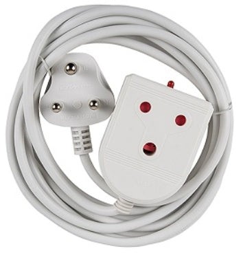 EXTENSION LEAD 16A 3M WHITE E/MATE