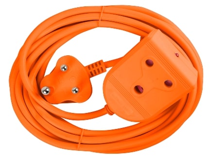 EXTENSION LEAD 16A 5M ORANGE E/MATE