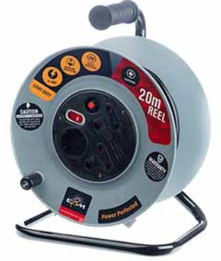EXTENSION REEL PVC 10A 20M E/MATE