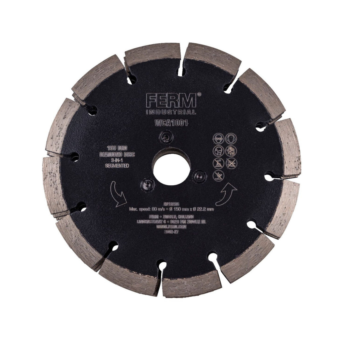 FERM Diamond Cutting Disc 150mm | WCA1001