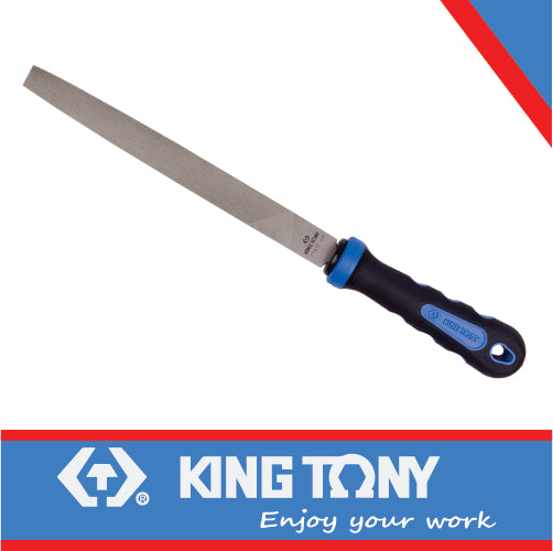 FILE FLAT 2ND CUT 250MM HANDLE