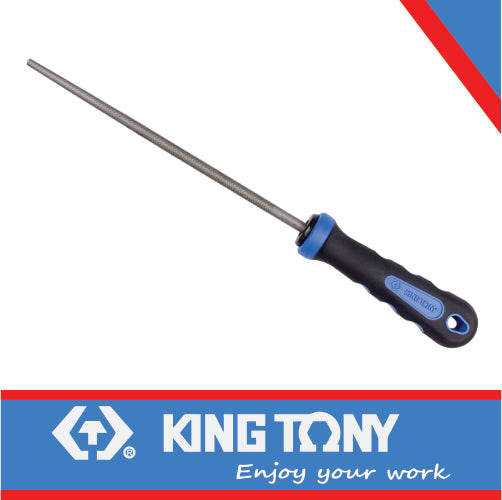 FILE ROUND 2ND CUT 250MM HANDLE