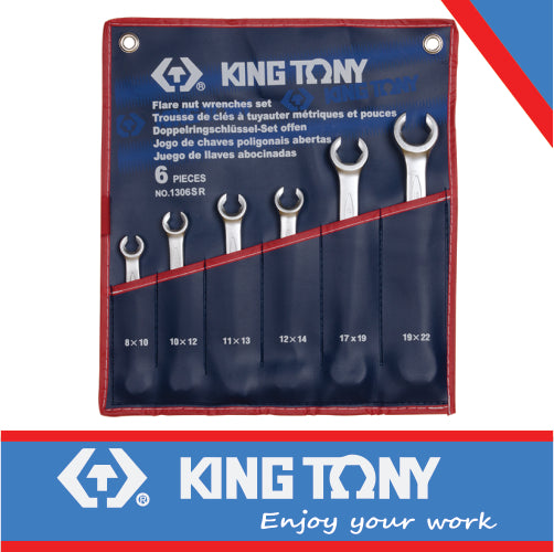 FLARE NUT WRENCH SET SAE – 6PCS