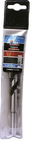 FOX DRILL BIT CONCRETE 16.0MM X 150MM
