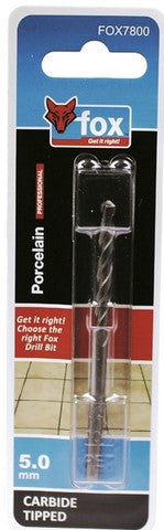 FOX DRILL BIT PORCELAIN 5MM
