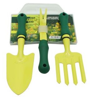 Garden Tools 3 Piece Poly Hdl