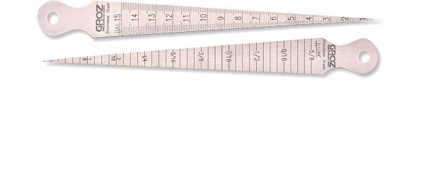 GAUGE GROZ TAPER 1-15MM BG1-15