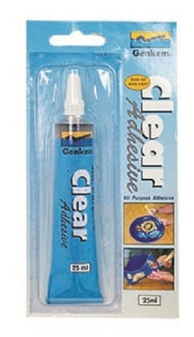 GENKEM ADHESIVE CLEAR BLIST 25ML (20)