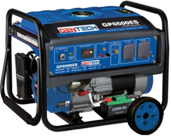 GENTECH GENERATOR 5.5KVA ELECTRIC KEY