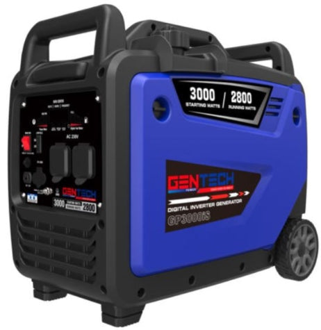 GENTECH INVERTER GENERATOR 3KVA BLUE