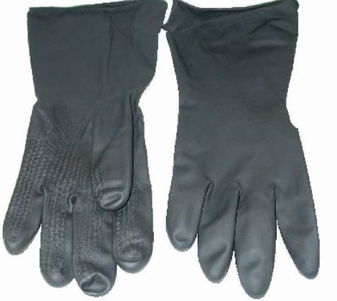 GLOVE MATSAFE LATEX BUILDER BLACK PP 120