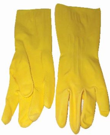 GLOVE MATSAFE LATEX HOUSE/H YELLOW XL PP