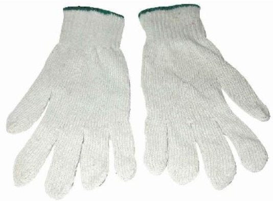 GLOVE MATSAFE MENS COTTON KNIT 800GR PP
