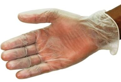 GLOVE MATSAFE VINYL DISPOSABLE(L)(100)