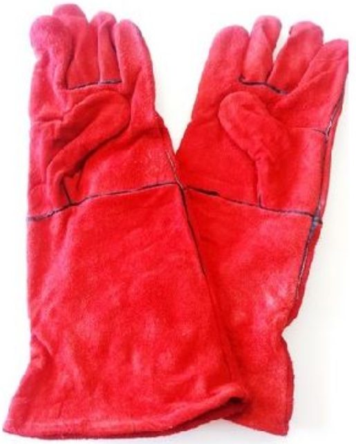 GLOVE MATSAFE WELDERS RED 200MM PP 60