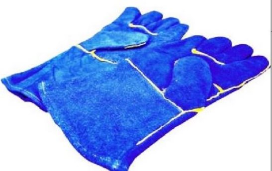 GLOVE MATSAFE WELDING BLUE 6" CUFF PP 60