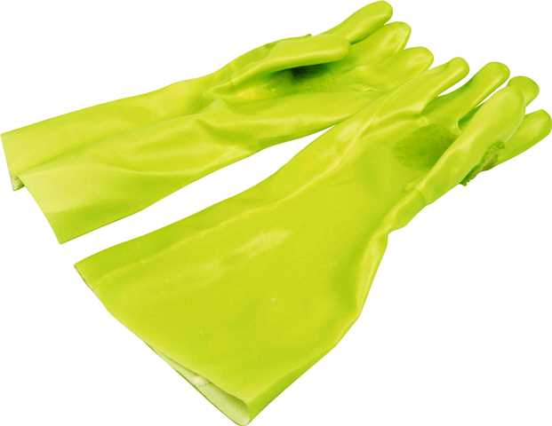 GLOVE SABS PVC ELBW CF RF H/VOS PE2X L