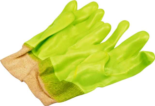 GLOVE SABS PVC KNIT CF H/VOS PK2 L