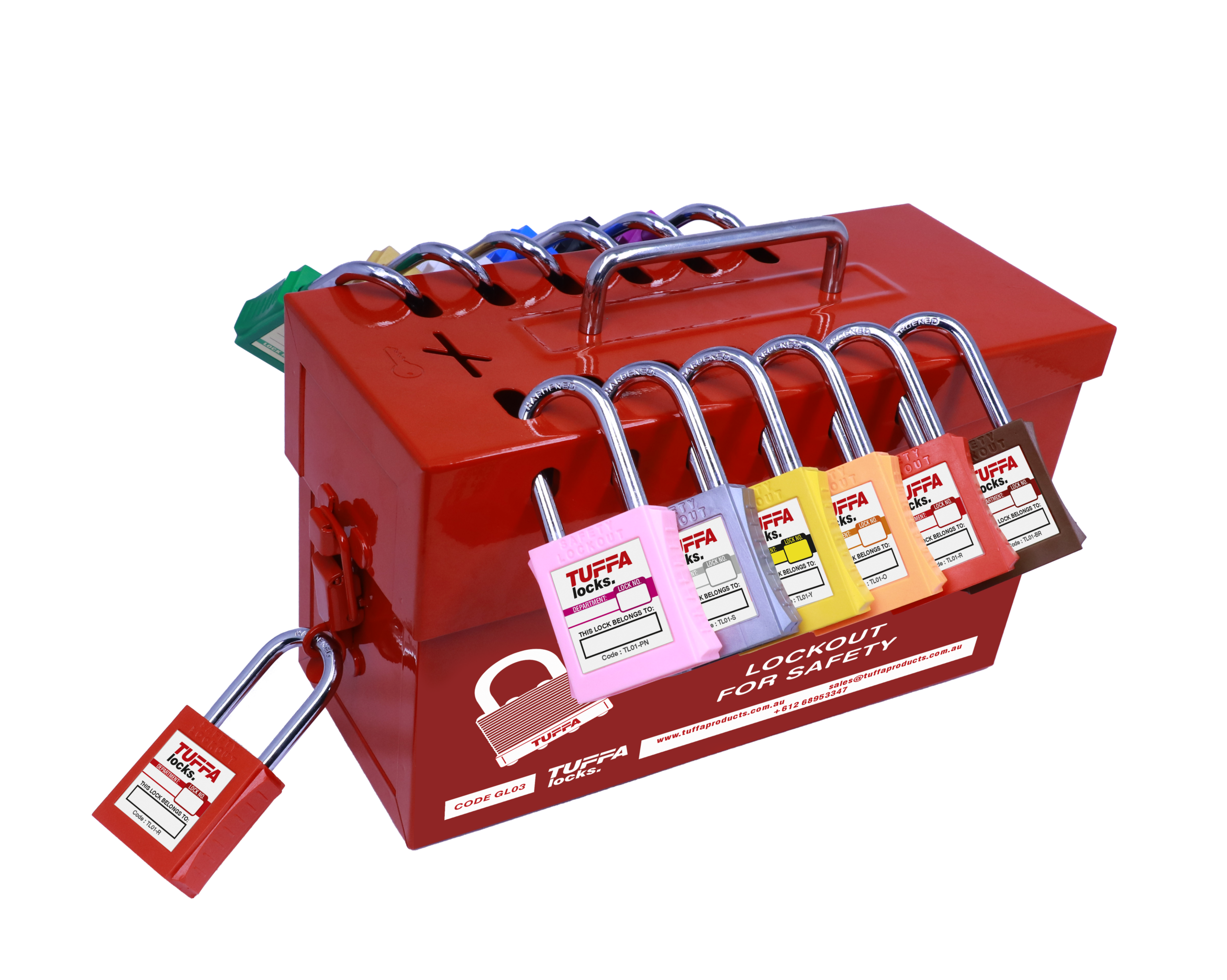 Group Lock Box – Red 13