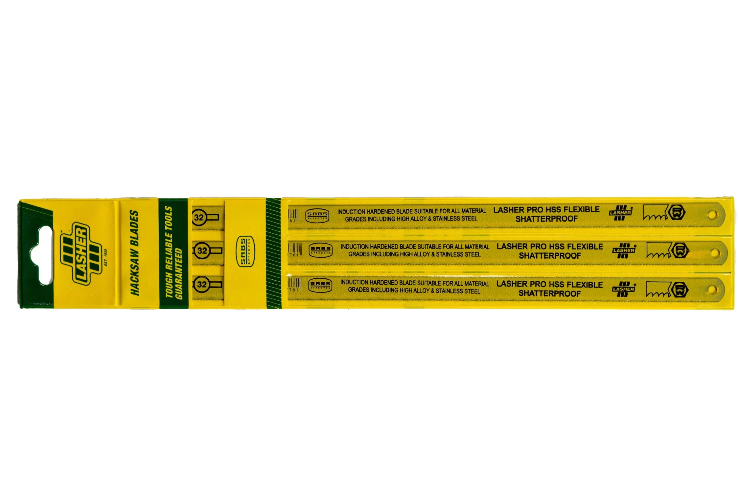 LasherPro 32T 3 Pack Hacksaw Blades