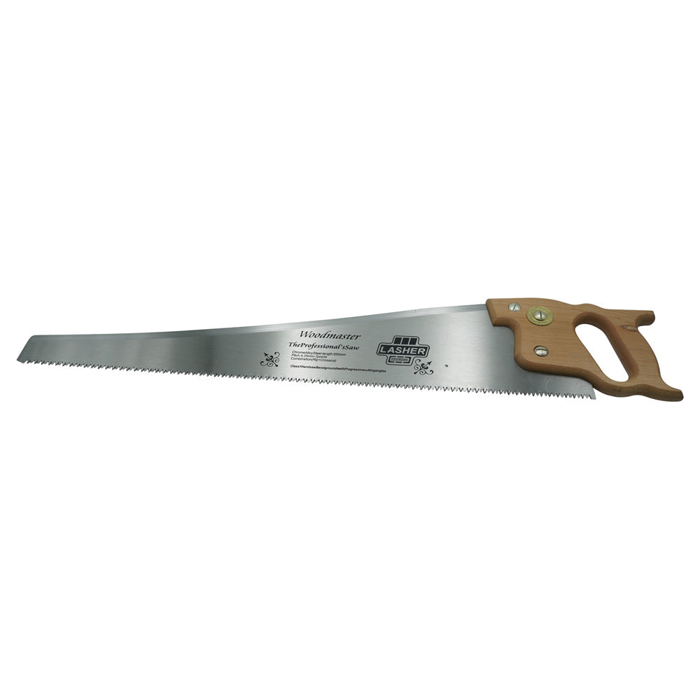 Handsaw Woodmaster (Wooden Handle) (650mm x 7 points)