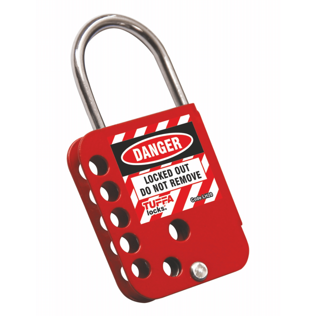 Heavy Duty Hasps – 7 Hole – 5mm Shackle