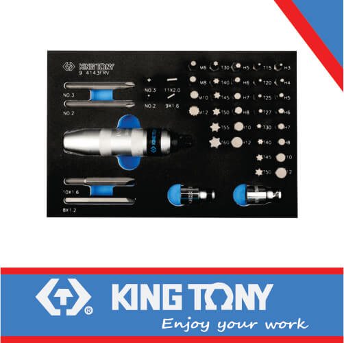 IMPACT DRIVER SET 43PC EVA FOAM