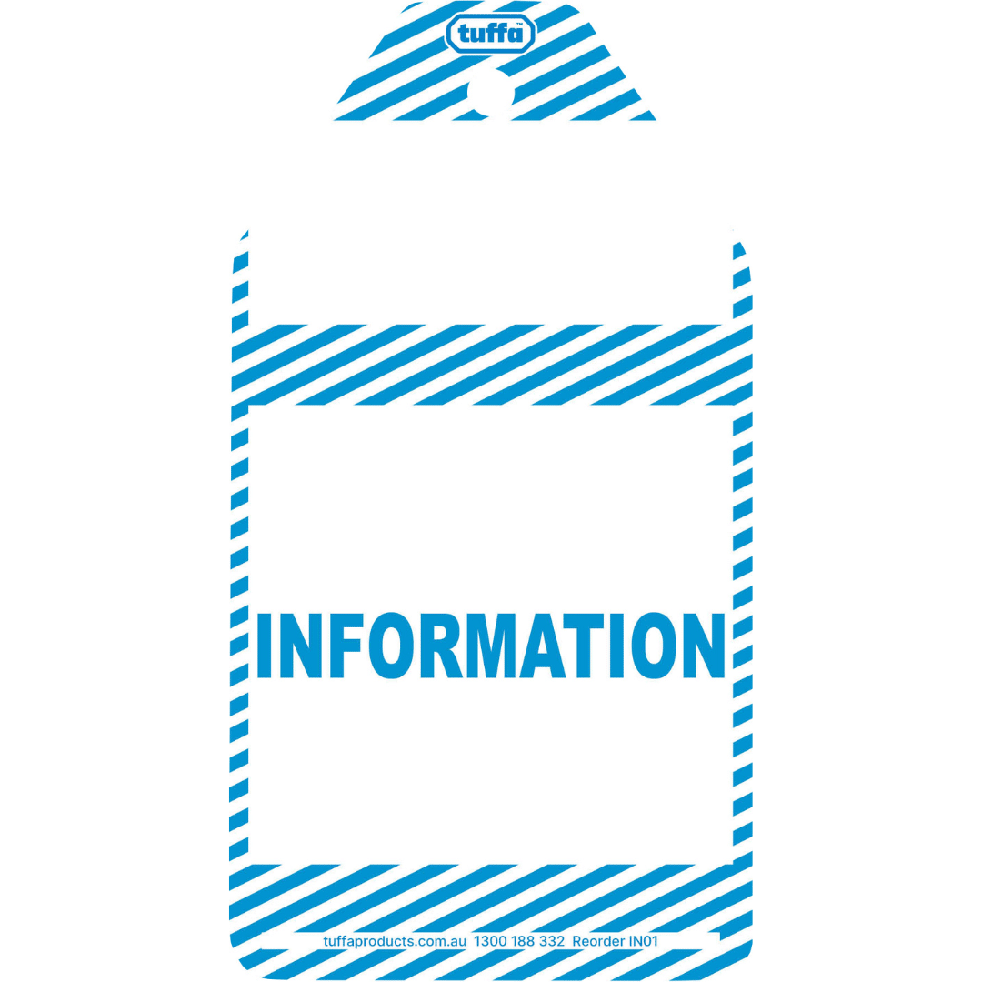 Information Tuffa Tags (packs of 100)