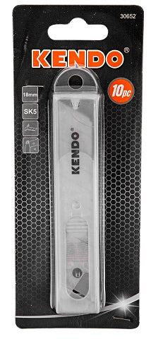 KNIFE KENDO 18MM SNAP OFF BLADES - 10PC