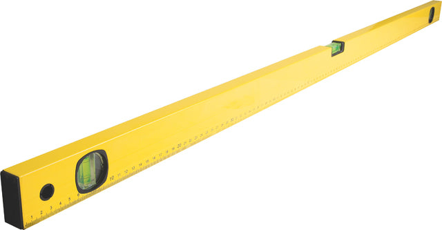 LEVEL MTS.1200MM GRADUATED 3-VIAL 60231