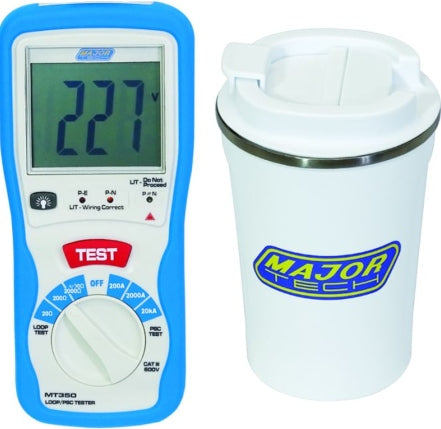 Loop Impedance and PSC Tester - Major Tech