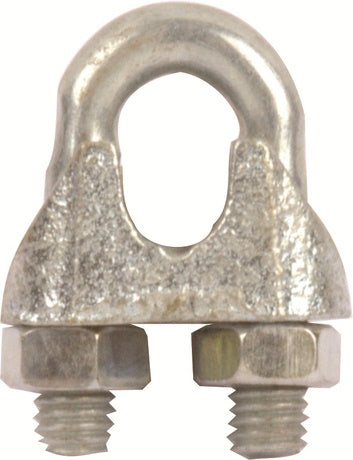 MACKIE CLAMP WIRE ROPE GALV 10.0MM 2PC