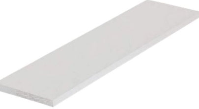 MACKIE FLOATING SHELF WHITE 450X235X38MM