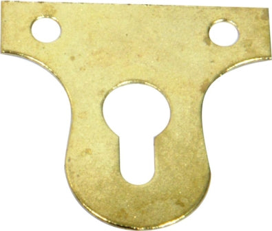 MACKIE GLASS PLATE SLOTTED BR/P 38MM 4PC