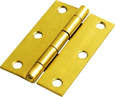 MACKIE HINGE BUTT BR/P  75MM 1PR