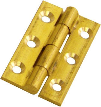 MACKIE HINGE BUTT S/BR 38X22MM 1PR
