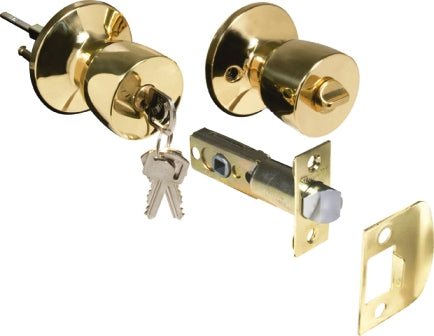 MACKIE LOCK SET ENTRANCE PB